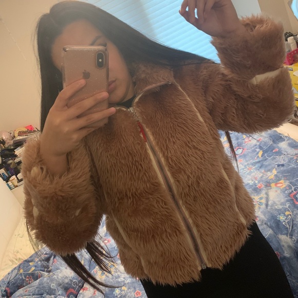 Large faux fur Diesel jacket - Picture 2 of 4